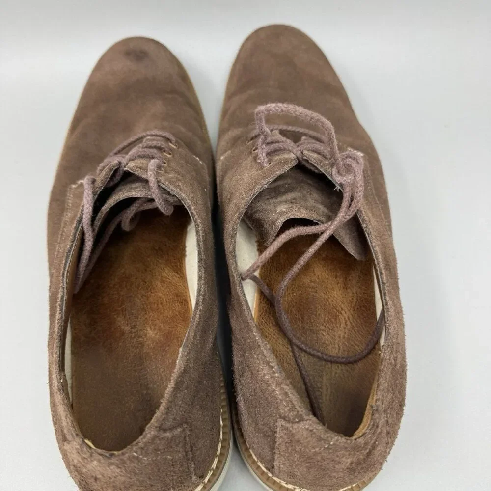 Timberland Naples Trail Oxford Suede Mens Casual Shoes Lace Up Size 13 Brown